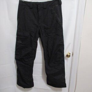 The North Face Mens Black Snow Pants Waterproof Insulated Ski Snowboard Medium